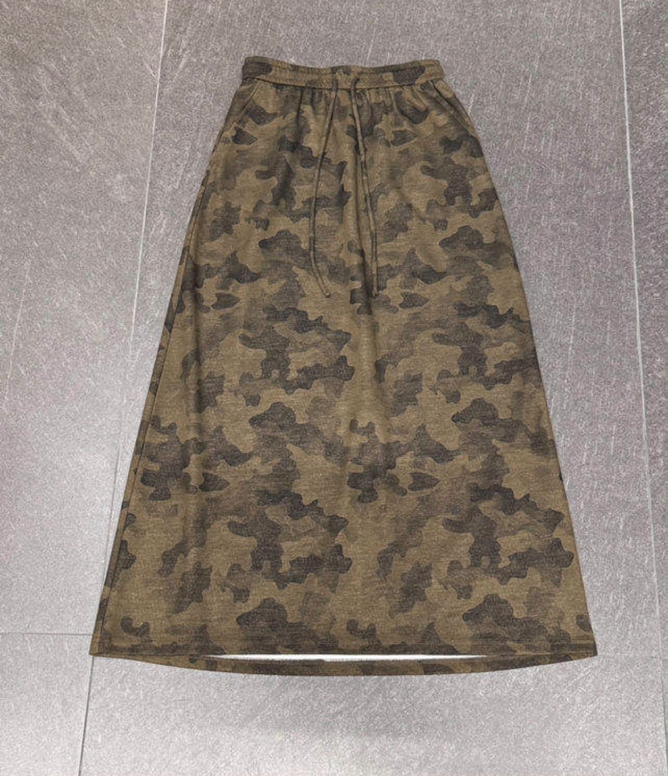 FISHYU 626601 CAMO MAXI SKIRT (1954)