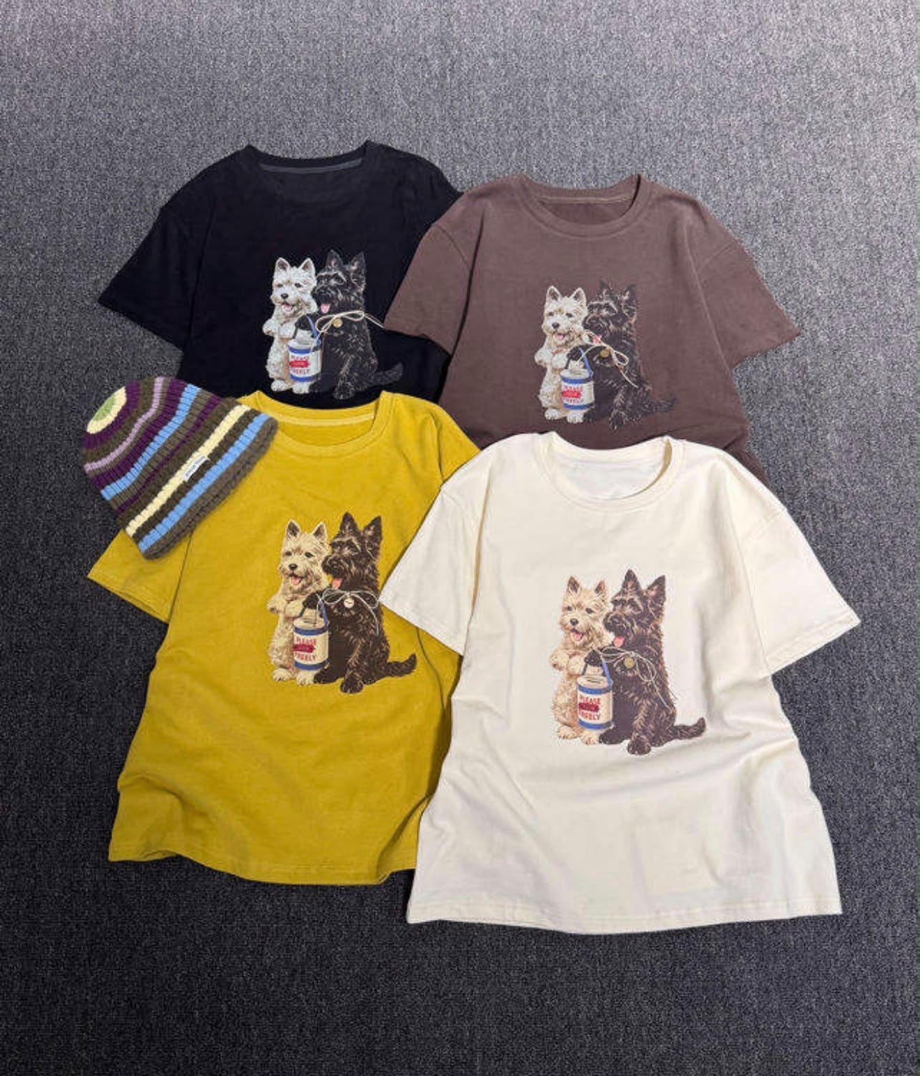 FISHYU 626651 WESTIE LADIES TEE (1956)