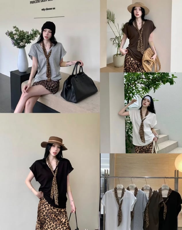 AML 9363 SCARF TOP (1070)