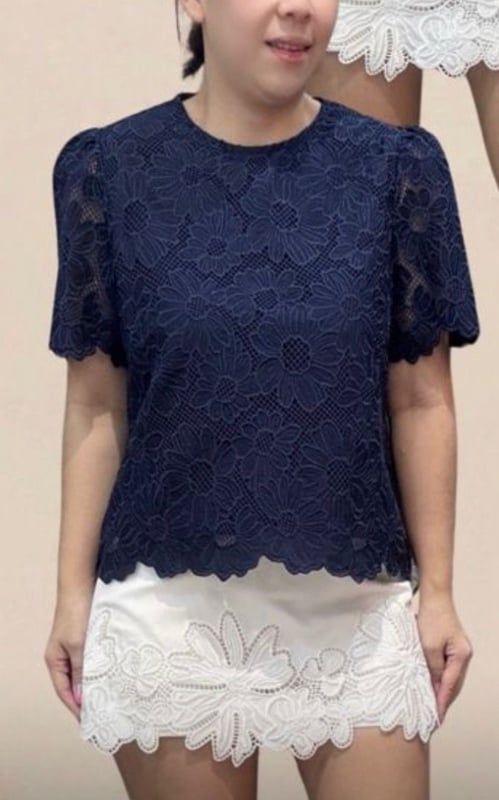 SALES⚡- PLANTATION 53309 CROCHET TOP (0297)