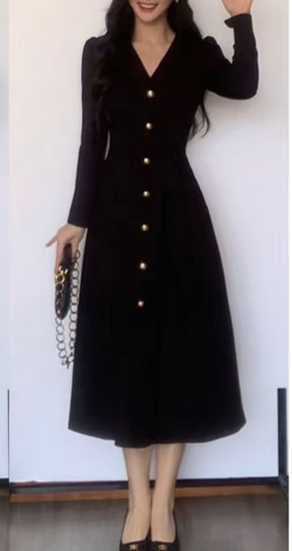 HUXINYI 0502 JAP MIDI DRESS (303)