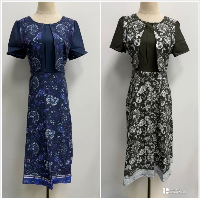 PREMIUM FAKE 2PC DRESS (SG35)