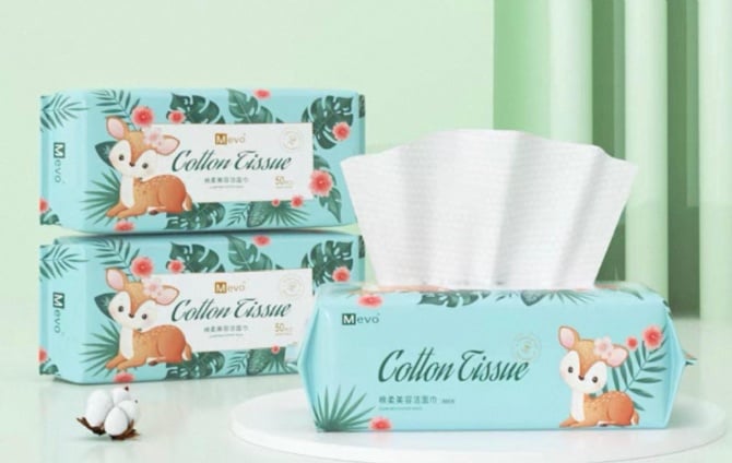 MEVO PREMIUM COTTON TISSUE PACK OF 3 (0622)