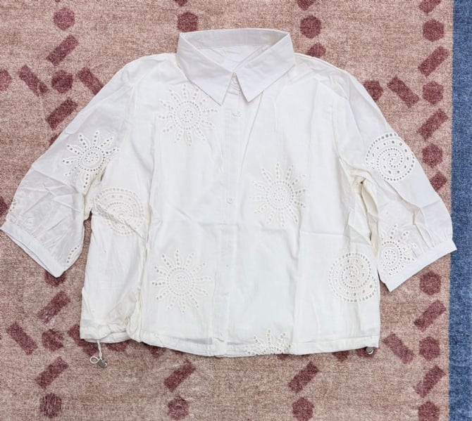 NOHO T041 EYELET TOP (0688)