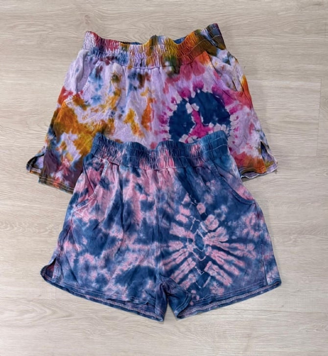 CTC TIE-DYE COTTON SHORTS (0798)