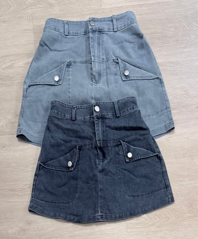 JC 1652 DENIM SKIRT (0828)