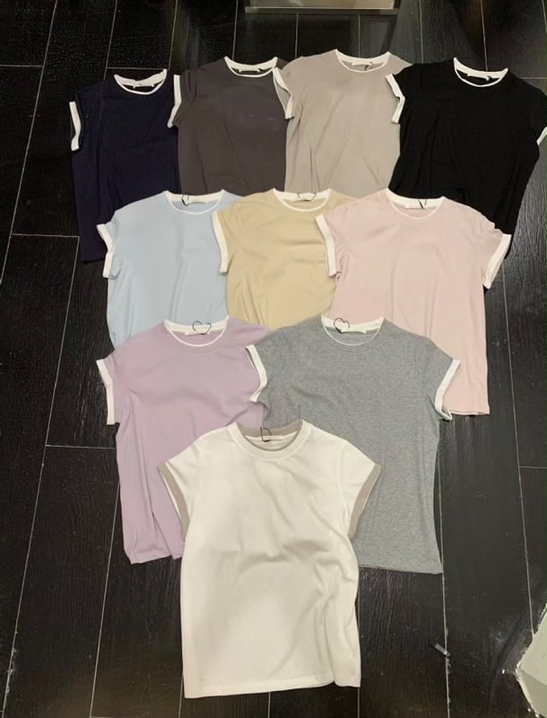 6UP 60211 ESSENTIAL FAKE 2PC TOP (0929)